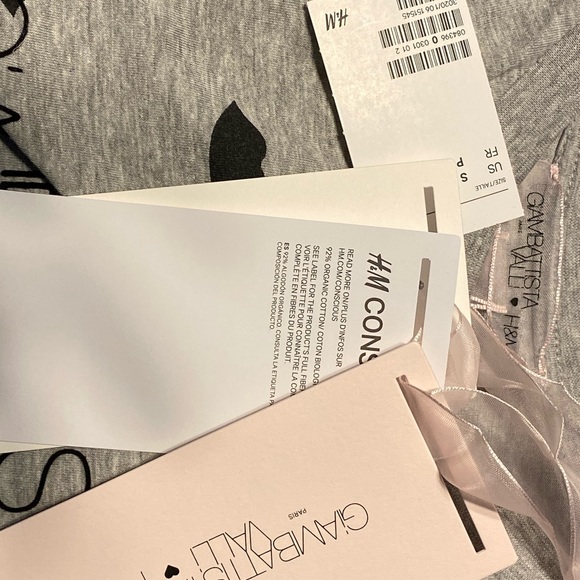 Giambattista Valli H&M t-shirt with flock print - Picture 5 of 5